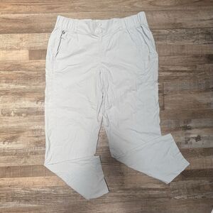 Columbia Women's Omni Shield Ivory PFG Full Length Pants Size 16